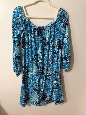 Lilly Pulitzer Lana Skort Romper Mermazing Print 🧜‍♀️✨